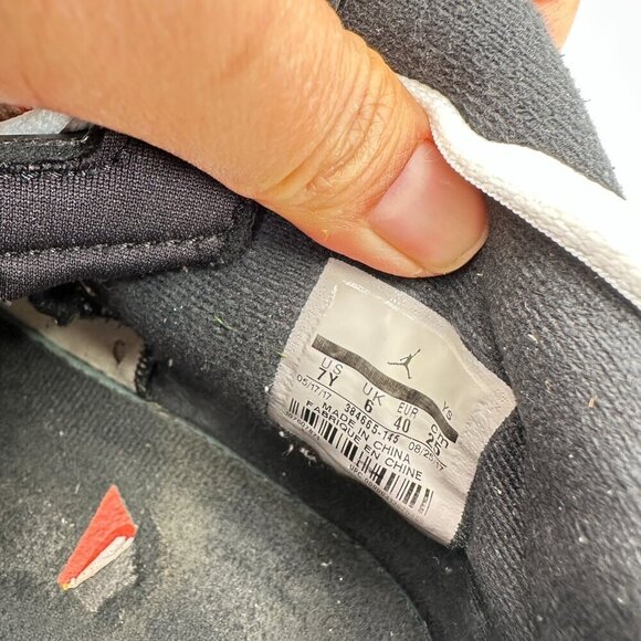 Nike Air Jordan 6 VI Youth Size 7Y Women 8.5 384665-145 Orange Gatorade Shoes - Picture 10 of 11